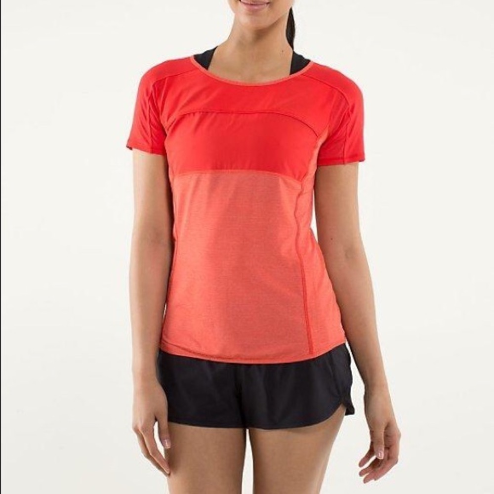 Lululemon Fast Track Short Sleeve